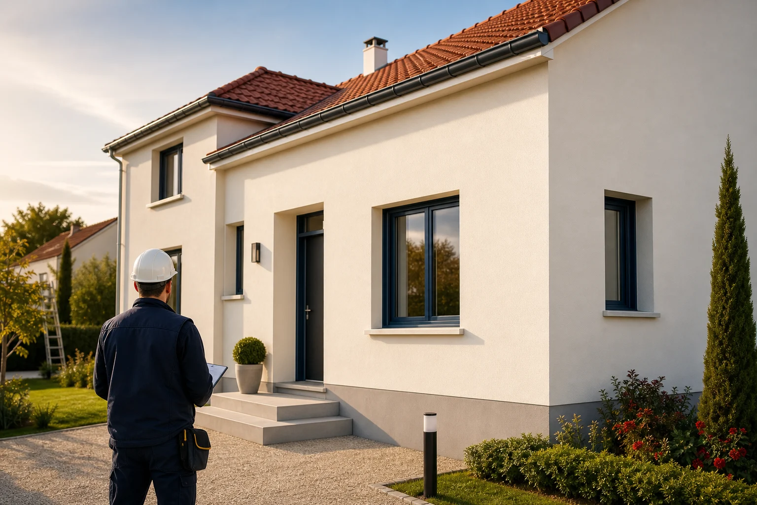 Illustration d’une façade extérieure rénovée