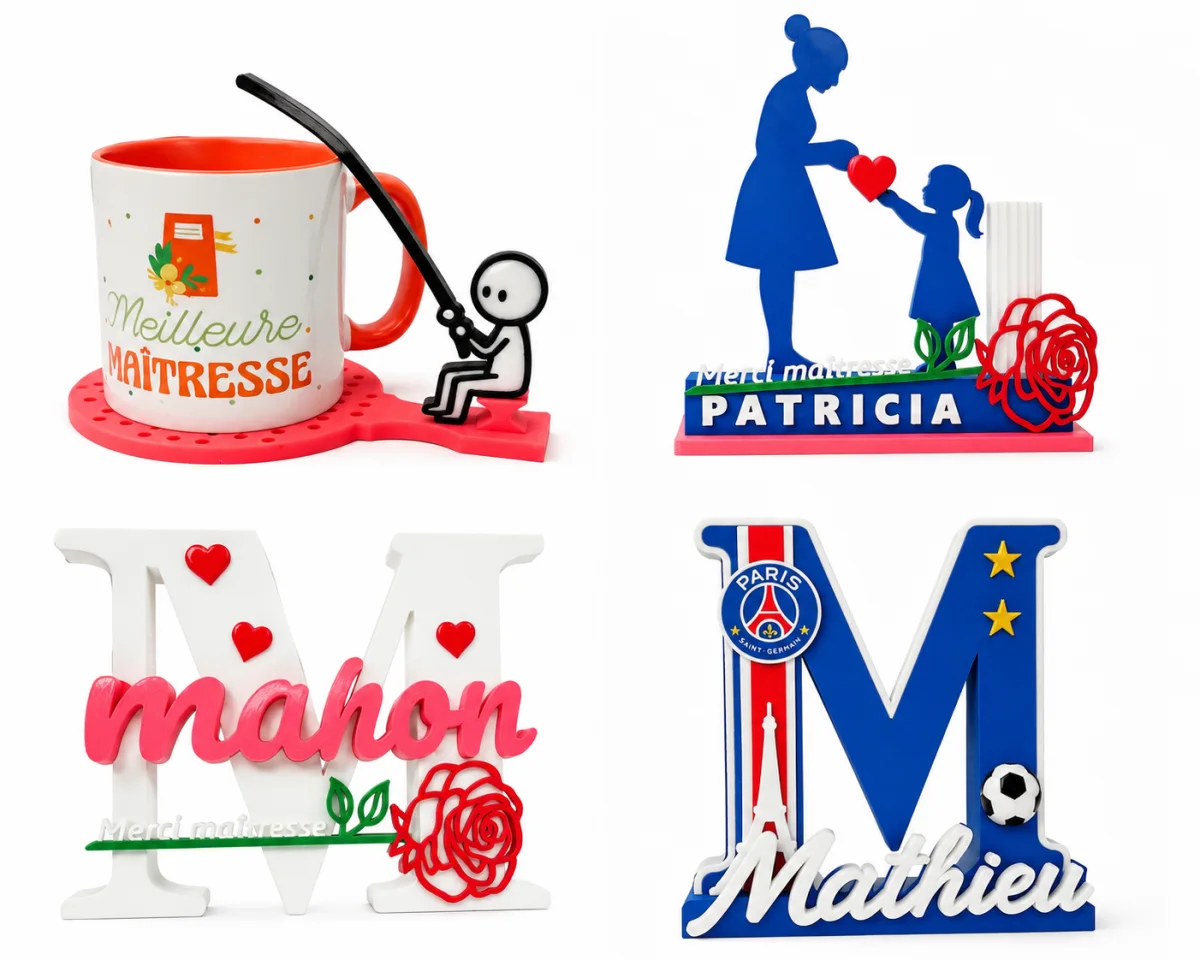 Cadeaux avec prénom