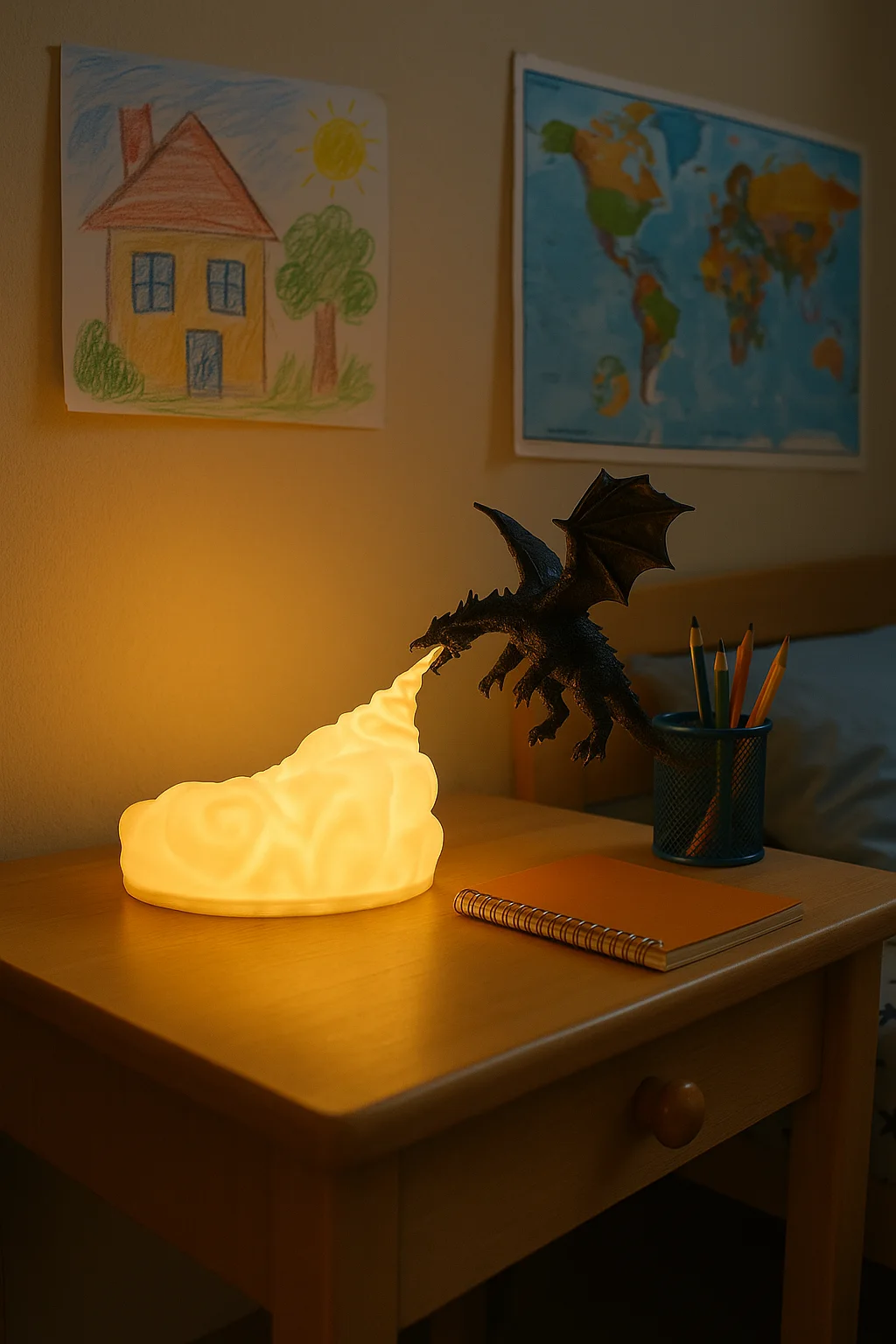 Lampe dragon
